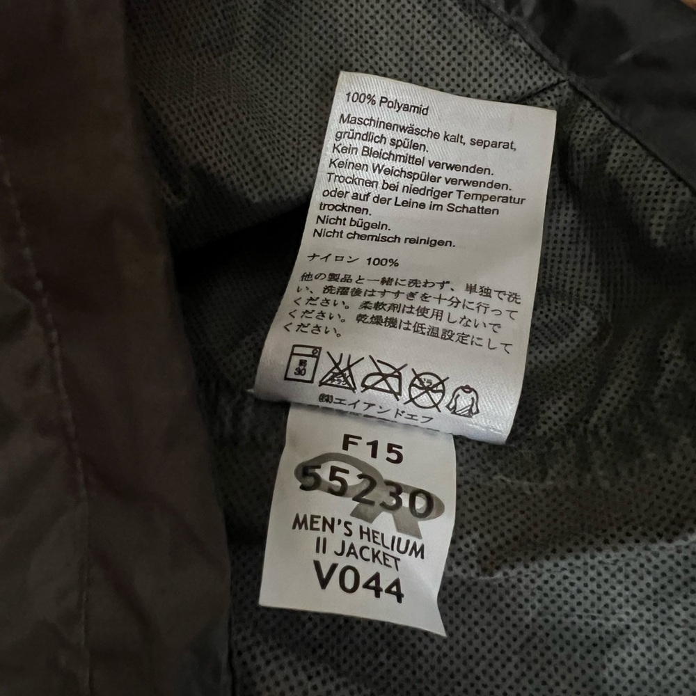Outdoor Research Helium II Rain Jacket Men’s Small Gray Lightweight Packable - Picture 13 of 14
